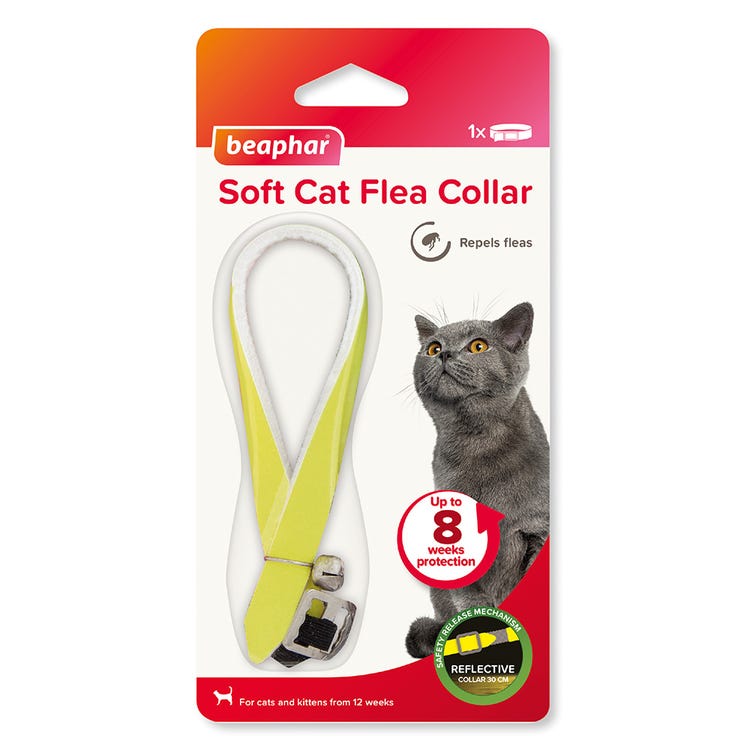 Beaphar Reflective Soft Cat Flea Collar image 1